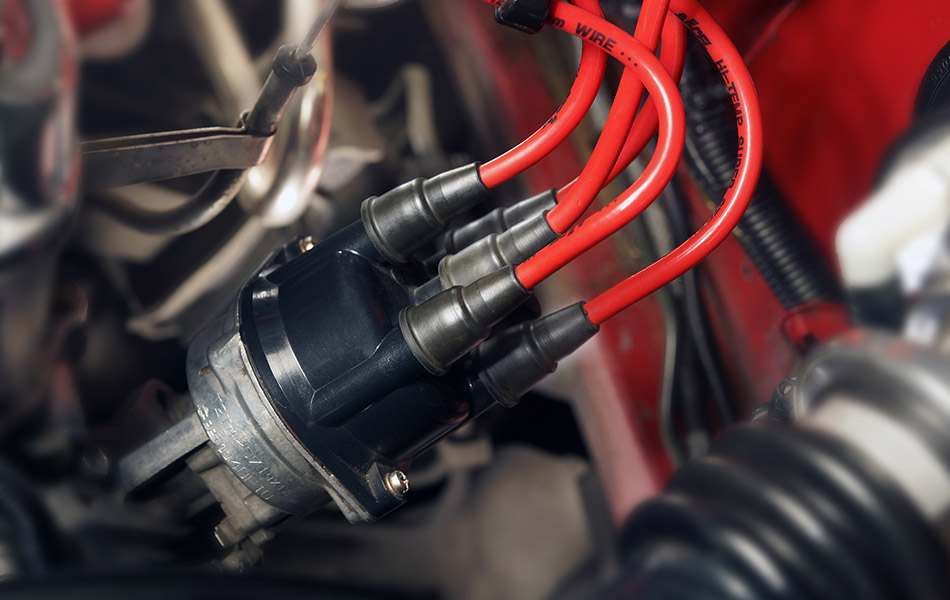Distributor rotor button and cap replacement
